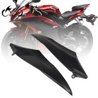 ชุดฝาครอบแผ่นครอบแก๊สสำหรับรถจักรยานยนต์ Yamaha YZF คุณภาพสูงสีดำ1คู่ ABS ถังพลาสติกด้านข้างสำหรับ Yamaha YZF R6 06-07