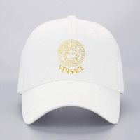 2023 New Fashion pearl New Baseball Cap Versace Golden Logo Fashion Baseball Cap，Contact the seller for personalized customization of the logo