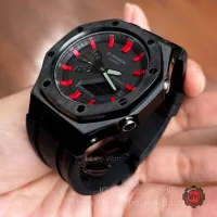 G-Shock Custom AP Style Red Dial Black Rubber Gen3 ของแท้ รับประกัน 1 ปี