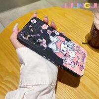 Jlingji เคสสำหรับ Huawei Y7A P สมาร์ท2021การ์ตูน My Melody Original เคสโทรศัพท์ลายขอบซิลิโคนเหลวแบบนิ่มนิ่มคลุมทั้งหมดเคสป้องกันเลนส์กล้องเคสปกหลังกรอบนิ่ม