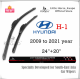 Kuapo ใบปัดน้ำฝน ฮุนได เฮชวัน Hyundai H1 H-1 2009 ถึง 2021 ปี ที่ปัดน้ำฝน กระจก ด้านหน้า/ด้านหลั รถยนต์ ฮุนไดH1