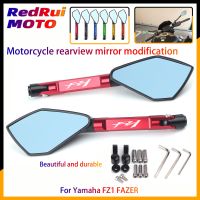 Universal Motorcycle mirror CNC side Rearview For Yamaha FZ1 FAZER