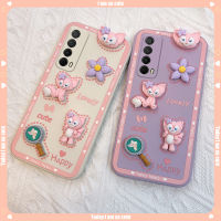 เคสโทรศัพท์สำหรับ HUAWEI Y7A/Y8P/Y9s/Y9 2019/Y9 Prime 2019น่ารัก Girly DIY Disney New Ip การ์ตูนกรณีโทรศัพท์นุ่ม