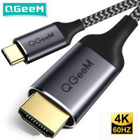 QGeeM USB C to HDMI Cable 4K Type C HDMI Thunderbolt3 Converter for Mate 30 USB-C HDMI Adapter USB Type C to HDMI