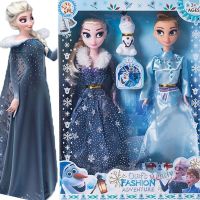 【Ready Stock】 ✆✧♈ C30 hotsale-Playset Frozen Princess Elsa-Anna-Olaf Doll Figures Birthday Gift 3xpcs