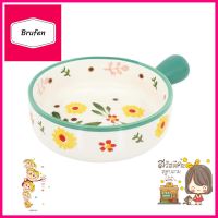 ชามมีด้าม PORCELAIN KECH 8.5 นิ้ว CHRYSANPORCELAIN BOWL WITH HANDLE KECH 8.5IN RED CHRYSAN **ราคาดีที่สุด**