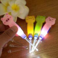 【YP】 Plastic Baby Safety 4pcs Illuminated Ear Pick Wax Remover Tweezer Cleaner