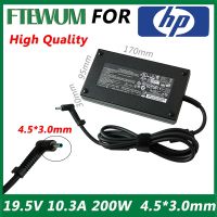 อะแดปเตอร์แล็ปท็อป19.5V 10.3A 200W สำหรับ HP ZBook 17 G3 G4 TPN-CA03 A200A008L 815680-002 835888-001 15-CE004LA แหล่งจ่ายไฟโน้ตบุ๊ค