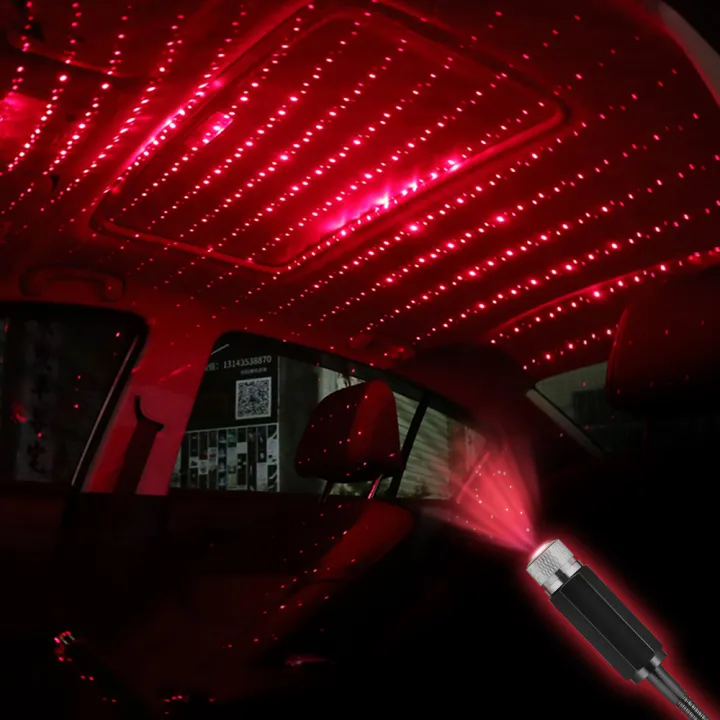 Car Roof Star Light Interior LED Starry Laser Atmosphere Ambient