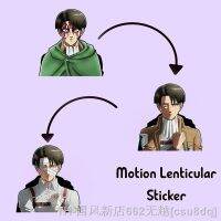 【LZ】❄☑  Levi Motion Refrigerator Sticker Attack on Titan Car Sticker Anime Waterproof Decal for SuitcaseLaptopWallEtc Home Decor Gift