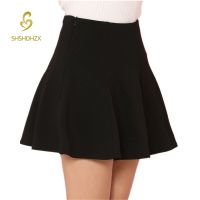 【CW】 Pleated Skirt 2018 summer Fashion Womens Short Skirts faldas high waist plus size skirts womens 5XL