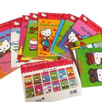 12 หนังสือชุด Hello Kitty Phonics หนังสือภาษาอังกฤษสําหรับเด็ก