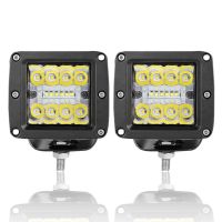 ไฟหน้ารถไฟหน้ารถแท่ง Led Led Flood Combo จุดทางวิบาก12V 24V สำหรับรถบรรทุกรถออฟโรด4X4เรือ Atv Su