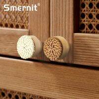 【cw】 Rattan Handles Drawer Pulls Door Knobs and Handle for Cabinet Cupboard Closet schima superba 【hot】