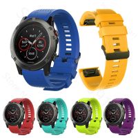 ✼♦✙ Pasek silikonowy do Garmin Forerunner 935 945 pasek do zegarka Garmin Fenix 6x5x6s 5s 6 5 3 3hr bransoletka Quick Release opaska