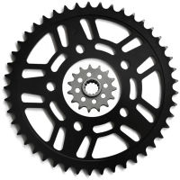 LOPOR 525 CNC 16T45T Front Rear Motorcycle Sprocket for Honda XRV750 XRV 750 Africa Twin RD07 1993-2003