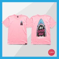 【New】Fifty Cent ® เสื้อยืดลาย Shark สีชมพู ใส่ได้ทั้ง ผู้ชาย ผู้หญิง *เก็บเงินปลายทางได้*  Ts