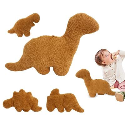 Chicken Plush Cute Toy Dino Doll Soft 4PCS Stuffed Animal Dino Plush Toy Dinosaur Theme Party Decoration Christmas Gift for Kids responsible