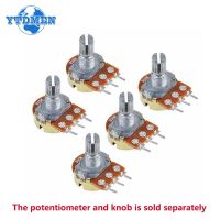 10pcs WH148 Potentiometer 1K 2K 5K 10K 20K 50K 100K 250K 500K 1M Ohm 15mm 3pin Linear Taper Rotary Potentiometers resistor kit