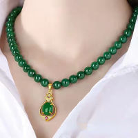 Temperament Lucky Phoenix Jade Necklace Original For Women