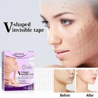 Invisible Facial Lifting Tape V Shaped Sticker Firm Facial Sagging Adhesive Tape Skin Chin W0P0