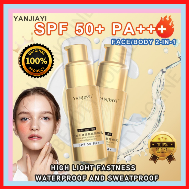 KOREAN YANJIAYI SPF50 PA+ Sunscreen Lotion UV Protection Isolation