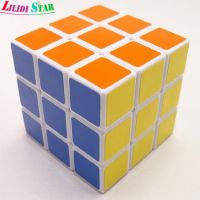 LILIDI Star. สติกเกอร์3X3มายากลสีขาวลูกบาศก์ความเร็ว,ส่งด่วน