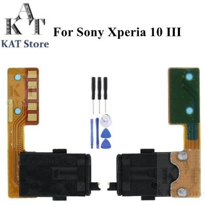 สําหรับ Sony Xperia 10 III SO-52B SOG04 XQ-BT52 A102SO Handfree Headphone Audio Jack Flex Cable สมาร์ทโฟนอะไหล่ทดแทน
