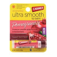 ? Carmex Ultra Smooth Lip Balm SPF 15 #Pomegranate ลิปบาล์มแบบแท่ง กลิ่นทับทิม