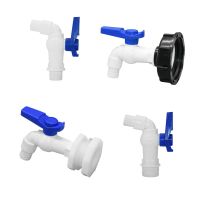 ﹉♚ IBC Tank Tap Adapter Valve S60X6 Coarse Thread Garden Quick Connect Faucet 1/2 3/4 Male Tank Tap Accessory Fitting