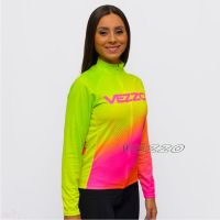 [COD] 2022VEZZO Women 39;s Fashion Sleeve Jersey Drying MTB Cycling Clothing Ropa Ciclismo Road Breathable Go