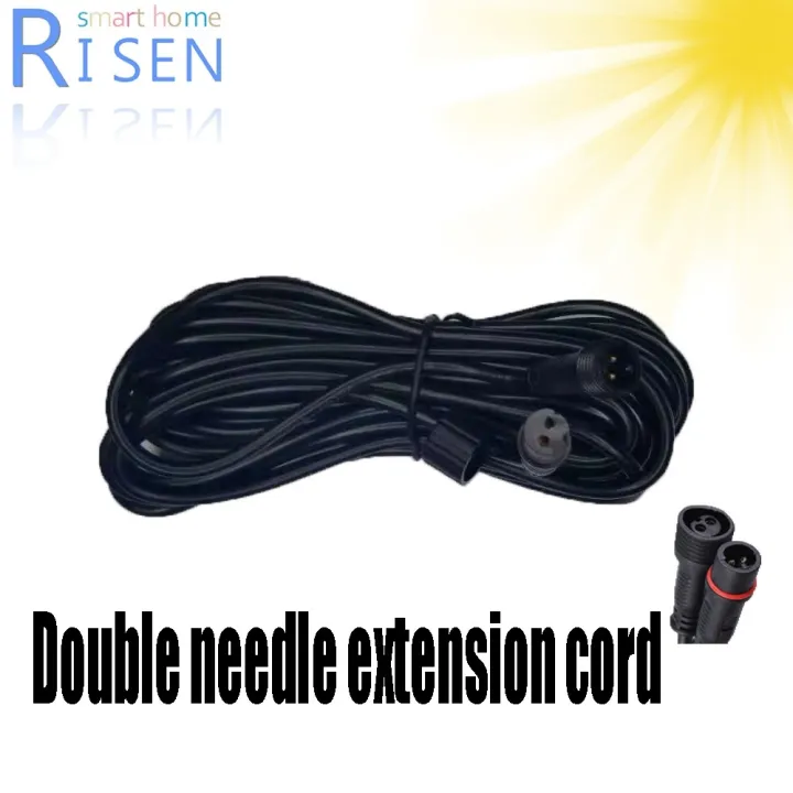 Solar flood light extension cord. 2 categories Lazada PH