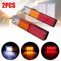 2PCS รถ หลอดไฟท้ายคู่ LED รถพ่วงเรือ 12V 24V 20LED รถบรรทุกพ่วง Auto ไฟฉายกันน้ำ Safety Taillight.【ราคาถูกสุด】ไฟท้ายรถ 2 ชิ้นไฟท้ายด้านหลังไฟ Ute รถบรรทุกรถ