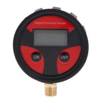 ยางรถดิจิตอล0-200psi เครื่องวัดความดันลมจอดิจิตอล Lcd Manometer รถบรรทุกรถมอเตอร์ไซด์