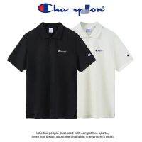 ⊕◄ The Japanese fashion brand champions short-sleeved ice silk embroidered half-sleeved summer loose polo shirt for men and women is quick-drying.