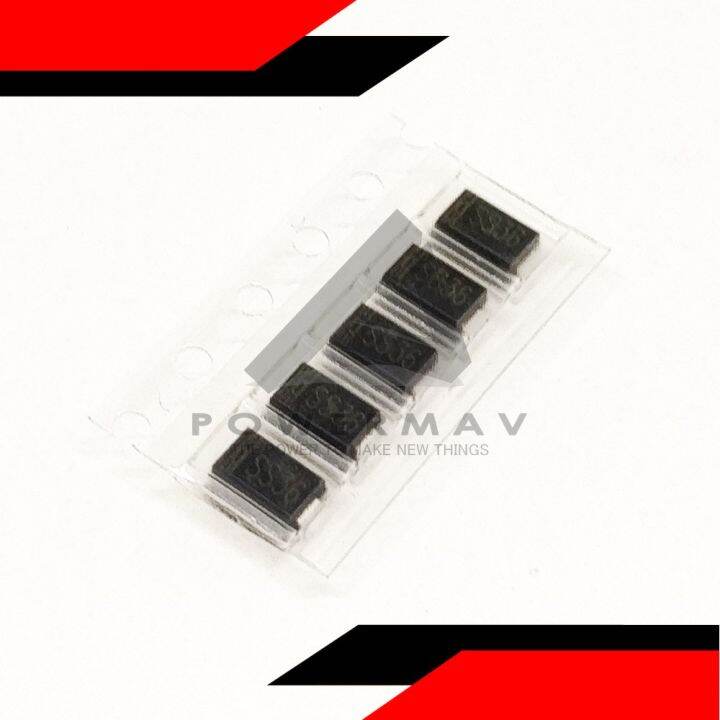 5pcs M1 1n4001 smd diode 1a 50v SMA Schottky Barrier rectifier diode 1