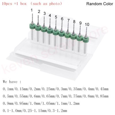 【✔In stock】 zhangshouxian เครื่องมือดอกสว่านขนาดเล็กแผงวงจรคาร์ไบด์0.35มม. สำหรับ Smt Cnc 10ชิ้น/เซ็ต0.35มม. ทำจากโลหะผสมแข็งคุณภาพสูง