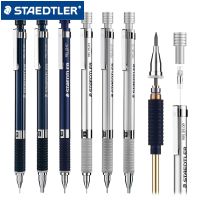 1ชิ้น Staedtler 925 25/35ดินสอกด0.3/0.5/0.7/0.9/2.0มมวัสดุเครื่องเขียนสำนักงานดินสอกดโลหะก้านดินสอกด