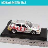 【Deal】 รถออดี้ขนาดเล็กความเร็วสูง,1/43เครื่องชั่ง Audi STW ADAC No #45 Biela No #10เครื่องบินท่องเที่ยวและรถของเล่น Mainan Mobil Balap กล่องโมเดล