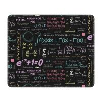 Pure Math Nerd Mouse Pad Square Anti-Slip Rubber Mousepad with Stitched Edges for Gaming Desk Computer Physics Science Mouse Mat