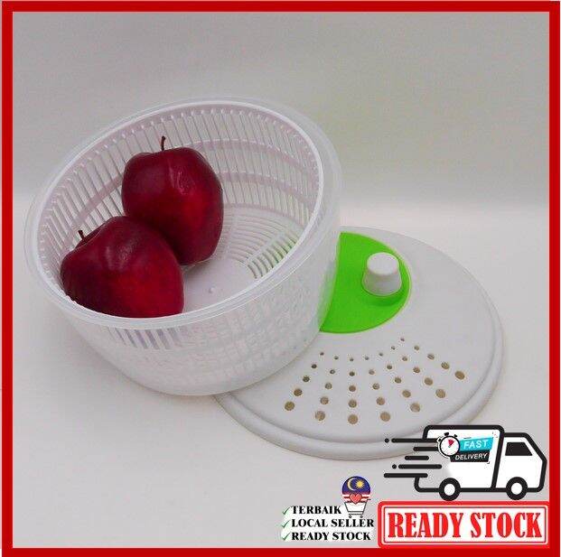 High Capacity Salad Spinner Machine / Colander / Strainer Fruits Basket