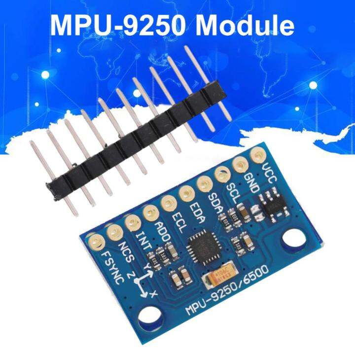 mpu9250-gy-9250-9แกน-9ทัศนคติแกนเซ็นเซอร์โมดูล-iic-spi-gyro-accelerator-magnetometer-อุปกรณ์ตรวจวัดพลังงาน3-5v