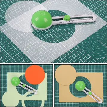 Circle Cutter, Circular Paper Cutter Circle Paper Trimmer Rotary Cutter  Craft Supplies, Round Cutting Knife Cards Cutters 