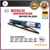 ✍BOSCH ADVANTAGE ใบปัดน้ำฝน บอช หลายขนาด 12 14 16 18 20 22 24 26 28 นิ้ว ที่ปัดน้ำฝน ยางปั▼