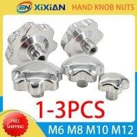 Hand Knob Nuts M6 M8 M10 M12 Plum Handle Rotating Clamp Threaded Bolt Insert Screw Thumb Fasten Star Nut 304 Stainless Steel Nails  Screws Fasteners