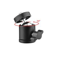 มินิ Testa Treppiede A Sfera Supporti A Vite Universali Da 1/4 Pollici ต่อ Fotocamere DSLR Supporto Per Luce Di Riempimento Monopiede Treppiede Flash DV