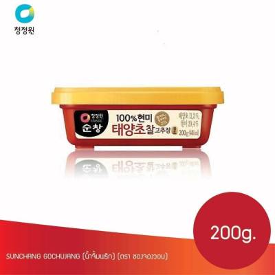 โคชูจัง พริกแกงเกาหลี ชองจองวอน from korea gochujang 200g chungjungone brand  청정원 순창 고추장