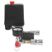 【ห้ามพลาด】Air Compressor Bracket Assembly Pressure Control Switch Valve Manifold Regulator for Bama