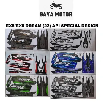 sticker motor ex5