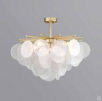 [COD] post-modern light luxury living room bedroom glass chandelier designer villa restaurant model